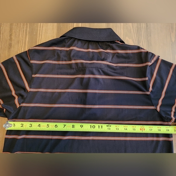 ANTIGUA PHILADELPHIA FLYERS MENS SZ SMALL BLACK DELUXE SHORT SLEEVE POLO SHIRT - Picture 6 of 8